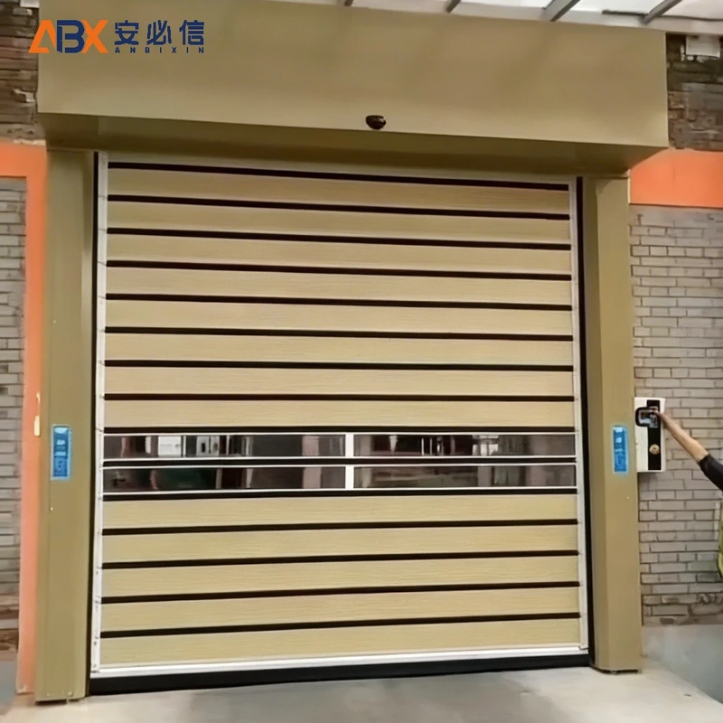 固原螺旋式高速门